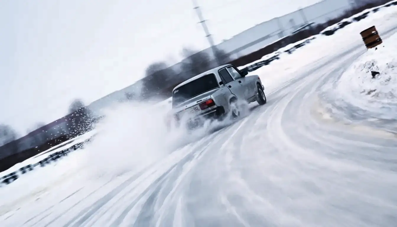 Жига — обучение заносу